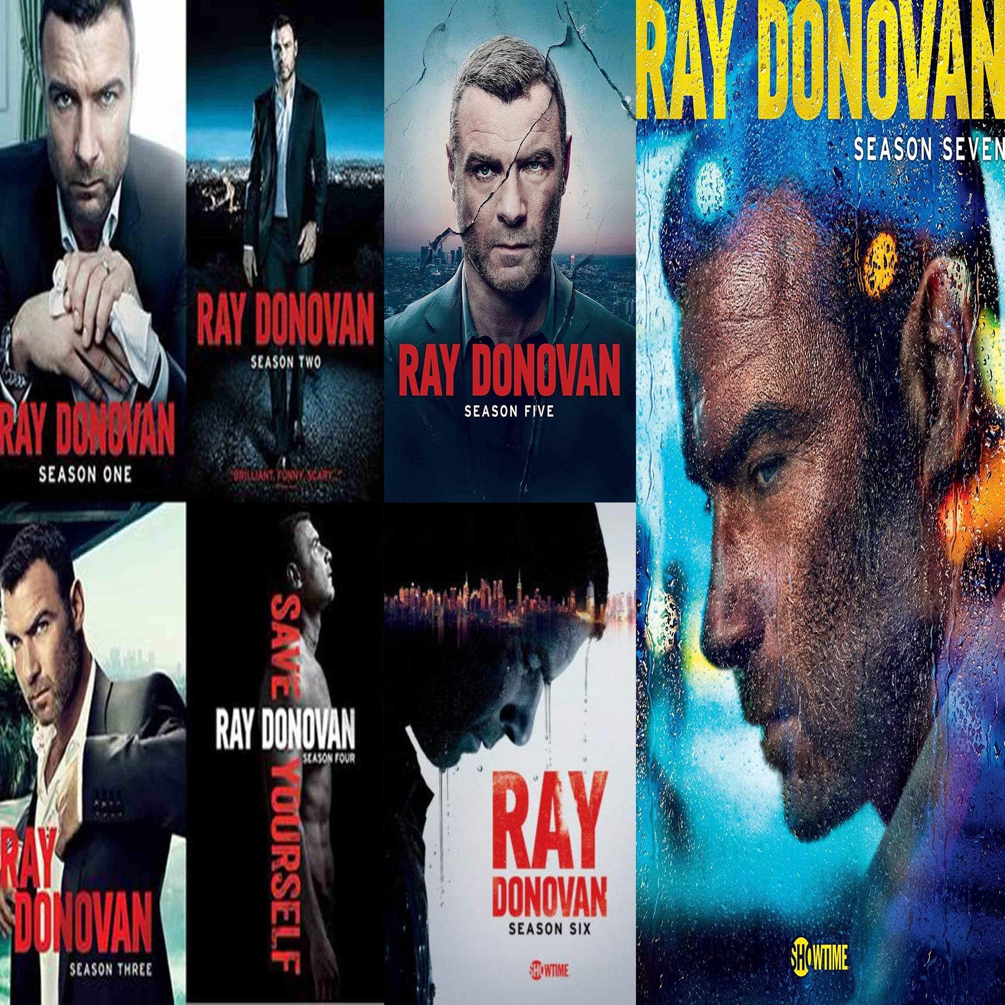 Ray Donovan TV Series Seasons 1-7 DVD Set Paramount Home Entertainment DVDs & Blu-ray Discs > DVDs