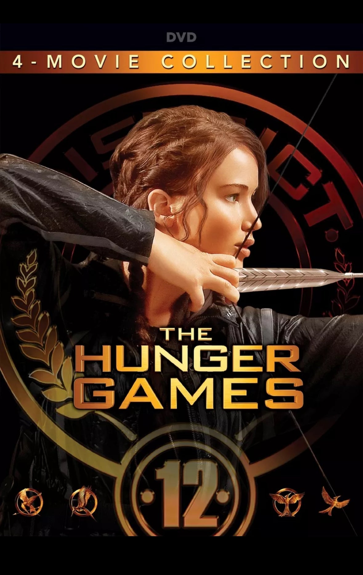 The Hunger Games DVD Series Complete 4 Film Collection Box Set