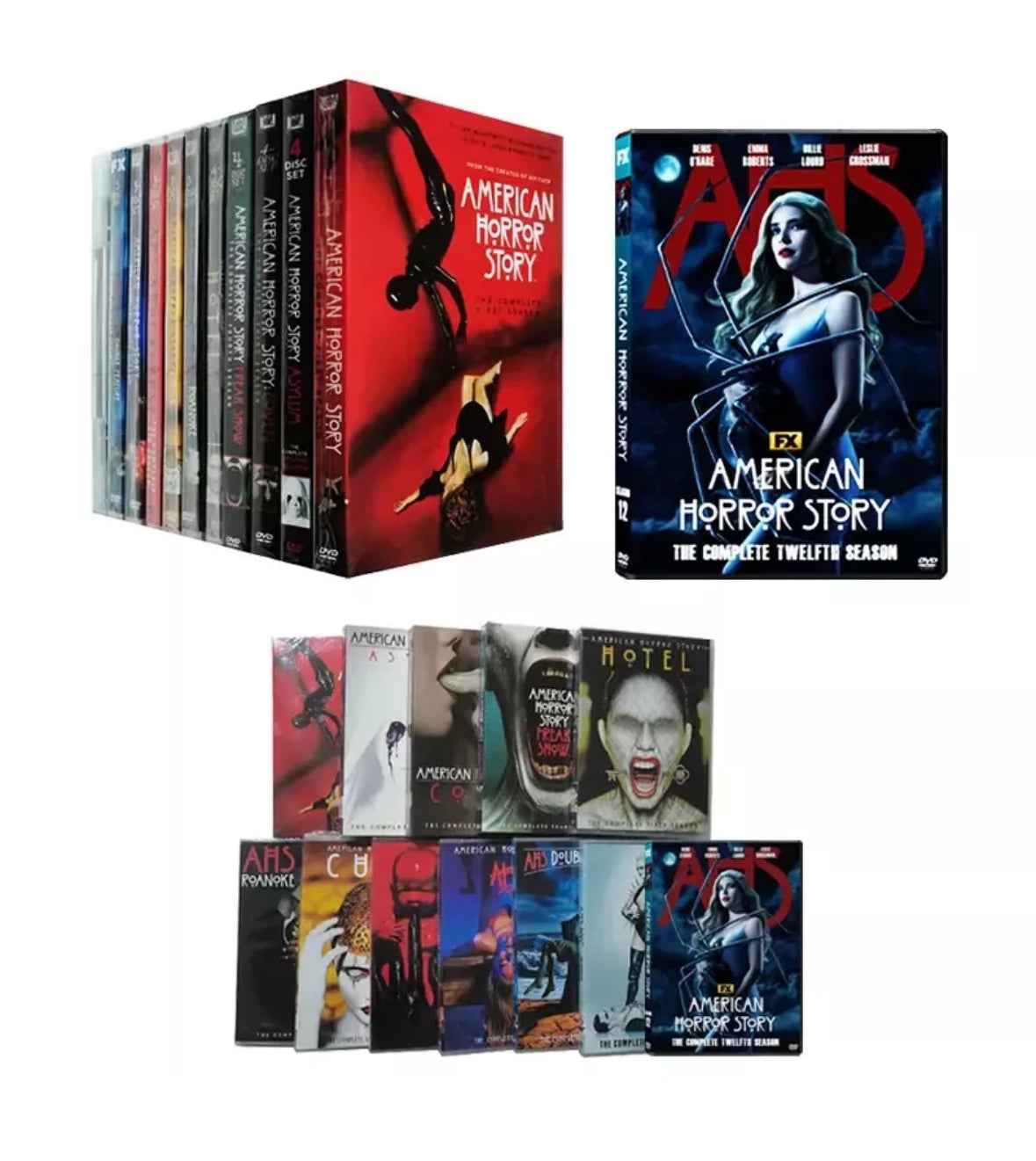 American Horror Story DVD Set Seasons 1-12