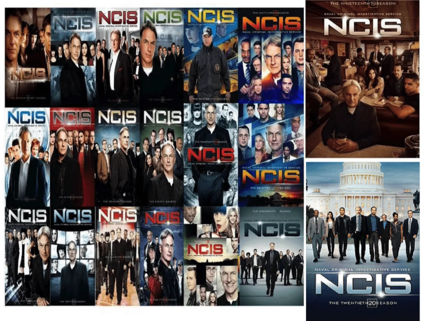 NCIS TV Series Seasons 1-18 DVD Set