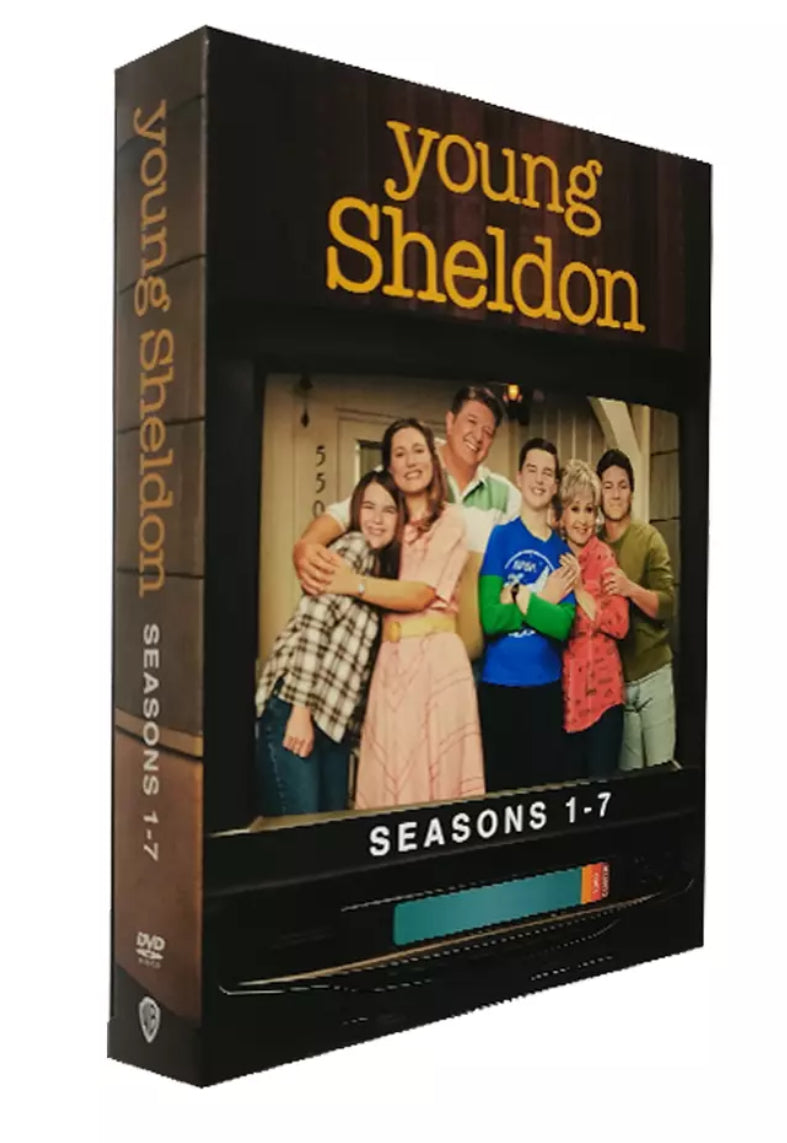 Young Sheldon Seasons 1-7 DVD Set