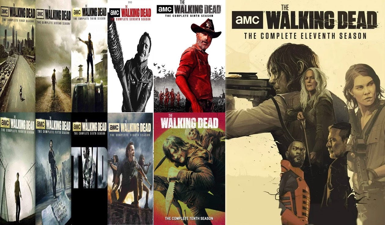 The Walking Dead TV Series Seasons 1-11 DVD Set – Pristine Sales