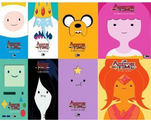 Adventure Time DVD Set Seasons 1-8