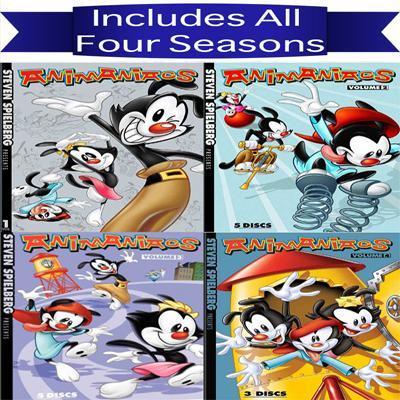 Animaniacs DVD Set Seasons 1-4 Complete Series TV Collection Brand