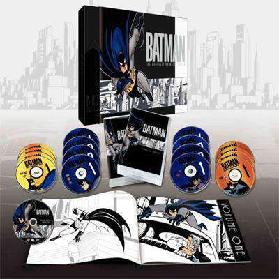 Batman Complete Animated DVD Set Complete Series Box Set Collection ...