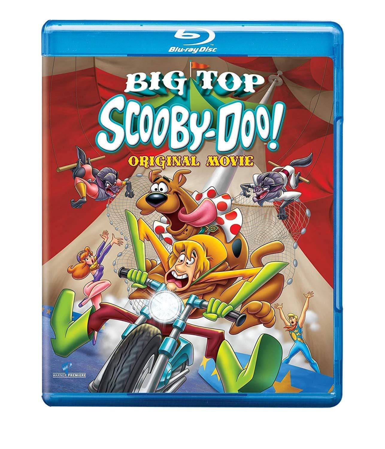 Big Top Scooby-Doo on Blu-Ray Blaze DVDs