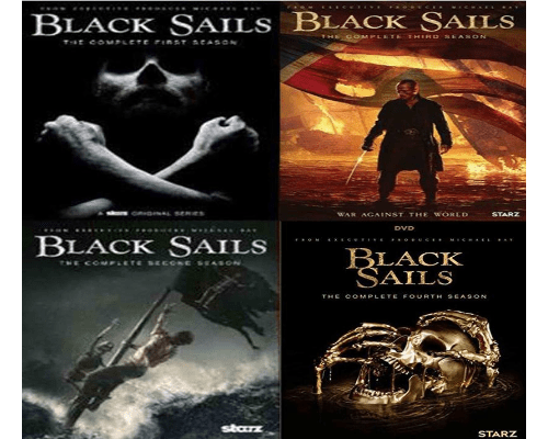 Black Sails DVD Seasons 1-4 Set Anchor Bay Entertainment DVDs & Blu-ray Discs > DVDs