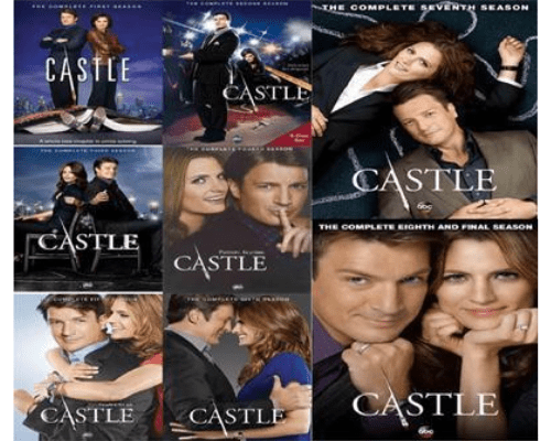 Castle TV Series Seasons 1-8 Complete DVD Set – Pristine Sales