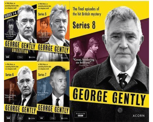 George Gently TV Series Seasons 1-8 DVD Set