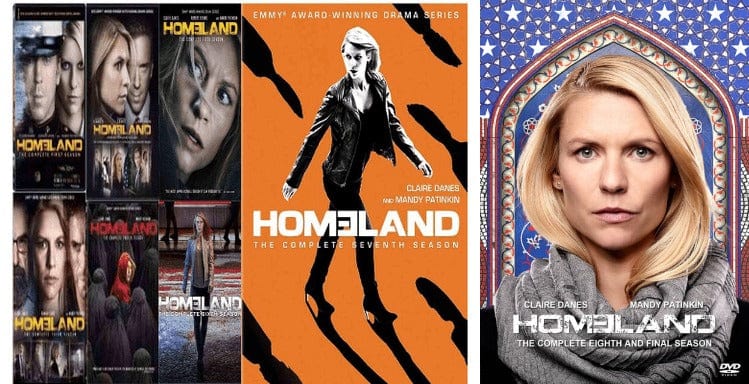 Homeland TV Series Seasons 1-8 DVD Set – Pristine Sales
