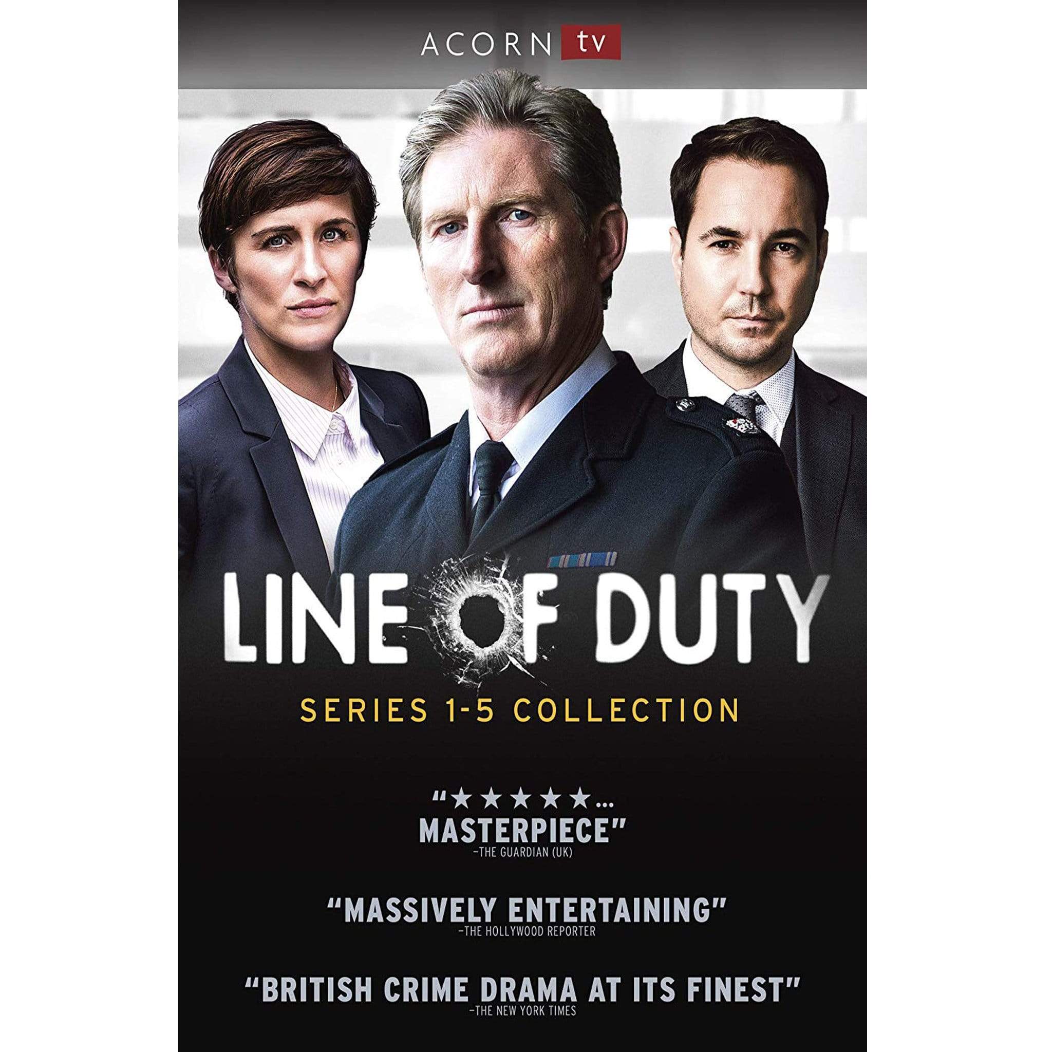 Line of Duty TV Series Complete DVD Box Set Acorn Media DVDs & Blu-ray Discs