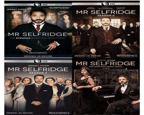 Mr. Selfridge TV Series Seasons 1-4 DVD Set PBS DVDs & Blu-ray Discs > DVDs