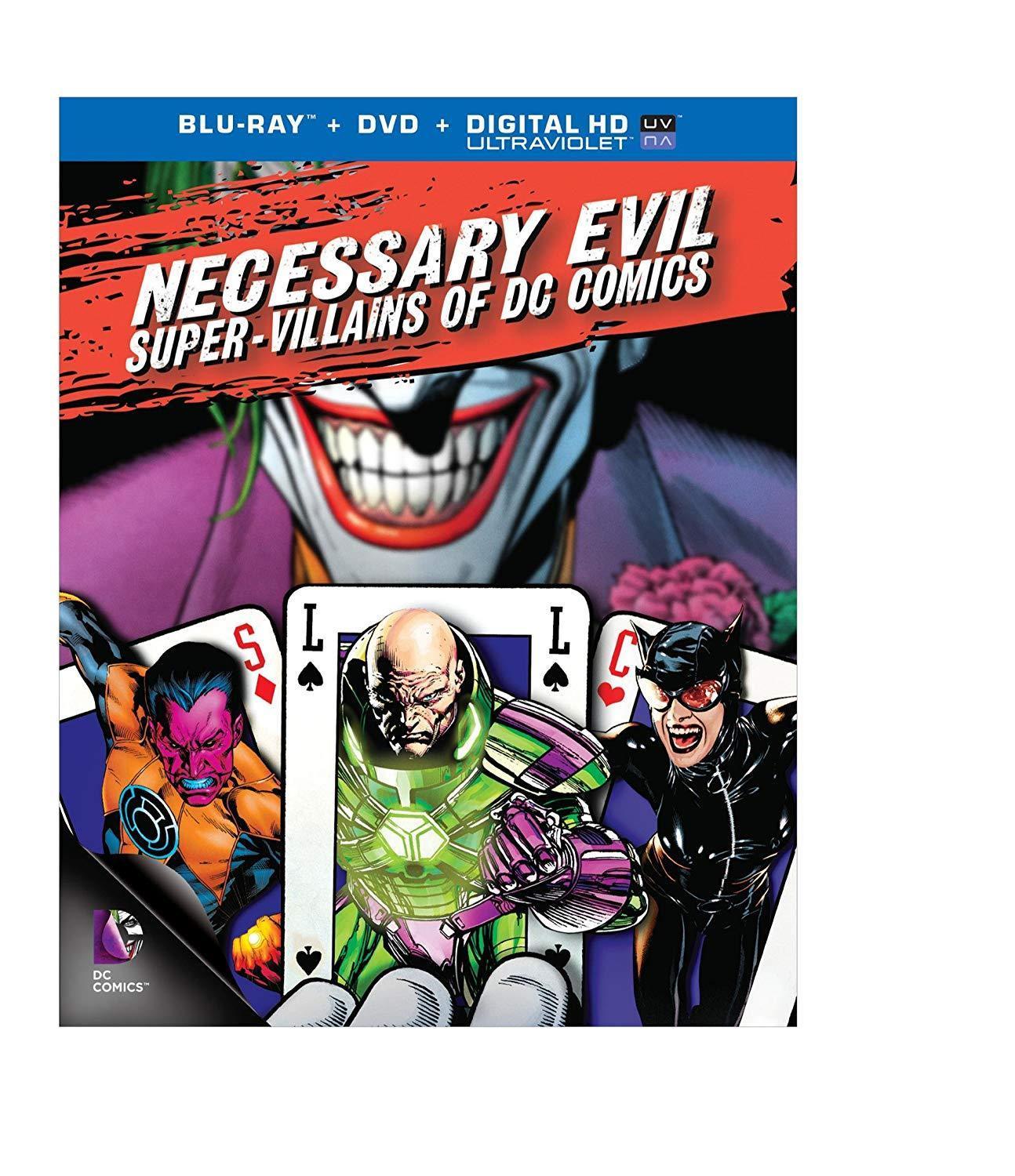Necessary Evil: Super-Villains of DC Comics on Blu-Ray Blaze DVDs DVDs & Blu-ray Discs > DVDs