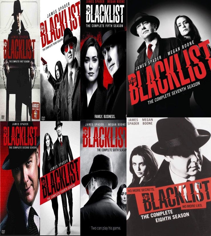 The Blacklist TV Series Seasons 1-8 DVD Set Sony DVDs & Blu-ray Discs > DVDs