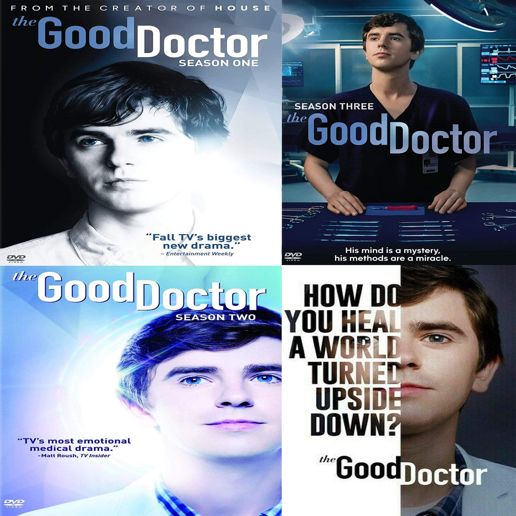The Good Doctor Seasons 1-4 DVD Set TV Series Sony DVDs & Blu-ray Discs