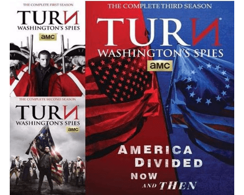 Turn Washington's Spies TV Series Season 1-3 DVD Set