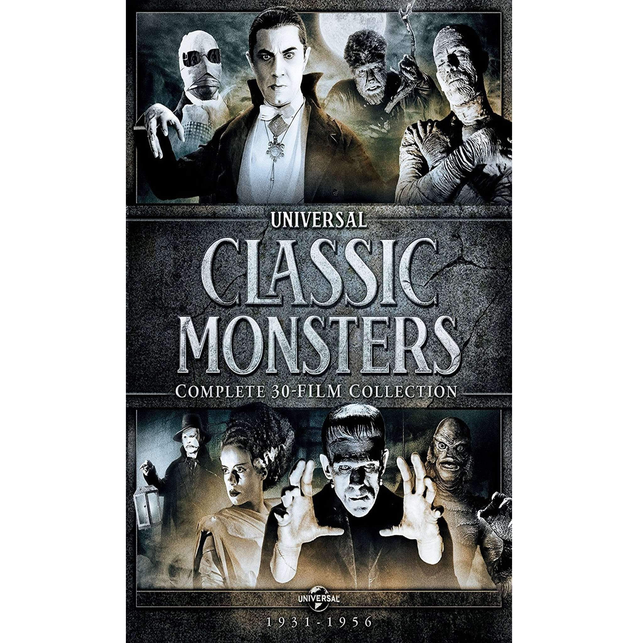 monsters complete series Universal Classic Monsters Complete 30 Film Collection, DVD