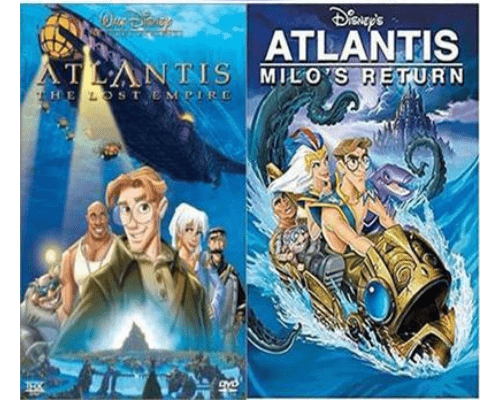 Disney's Atlantis 1&2 DVD Set Includes Both Animated Movies