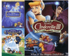 Walt Disney's Cinderella Trilogy DVD Set 3 Movie Collection Walt Disney DVDs & Blu-ray Discs > DVDs