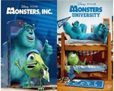 Walt Disney's Monsters Inc. & Monsters University DVD Set 2 Movie Collection Walt Disney DVDs & Blu-ray Discs > DVDs