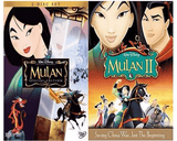 Disney's Mulan DVD Series Movies 1 & 2 Set Includes Both Movies