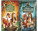 The Fox and the Hound DVD Series1&2 Movies Includes Both Movies
